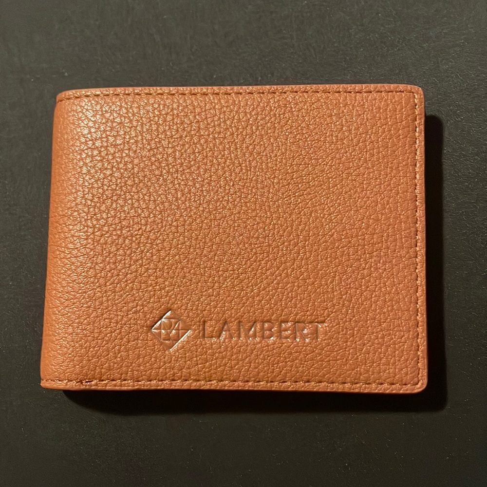 Lambert Bifold Brown Leather Wallet